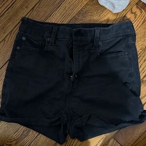 American Eagle Outfitters Black Jean Shorts